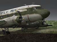 Douglas DC-3. Yep, only 1.5K of tris! This`s my very old work.
